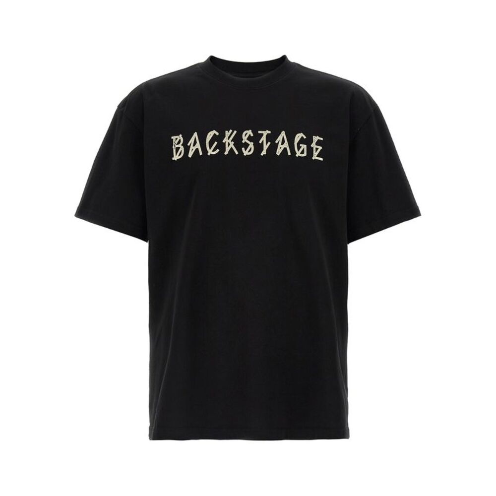 44 Label Group Black Cotton Men's T-Shirt